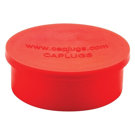 CAP RED LDPE, 100PK